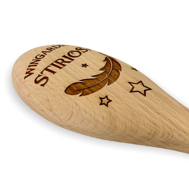 Harry The Wizard Baking Gift - Wooden Spoon Wand -