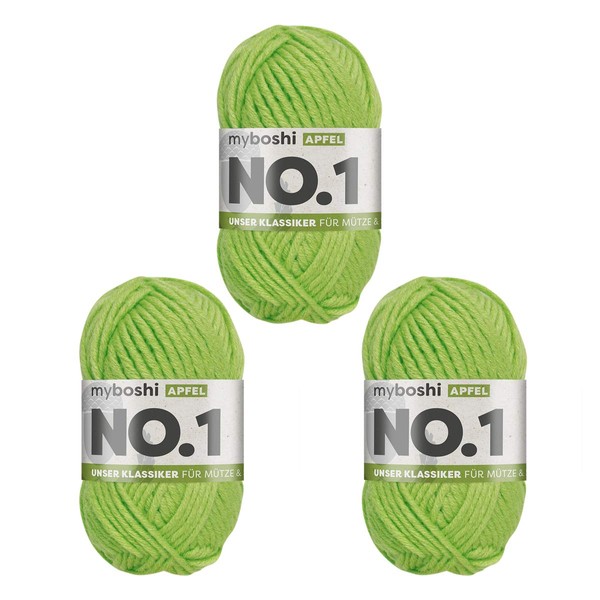 myboshi No.1 Wool for Crochet and Knitting, Quick Knitting Yarn,