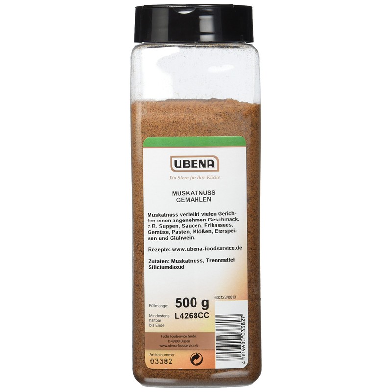 UBENA Ground Nutmeg 500 g