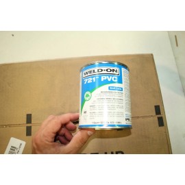 Weldon 721 PVC Blue Glue 1 Quart