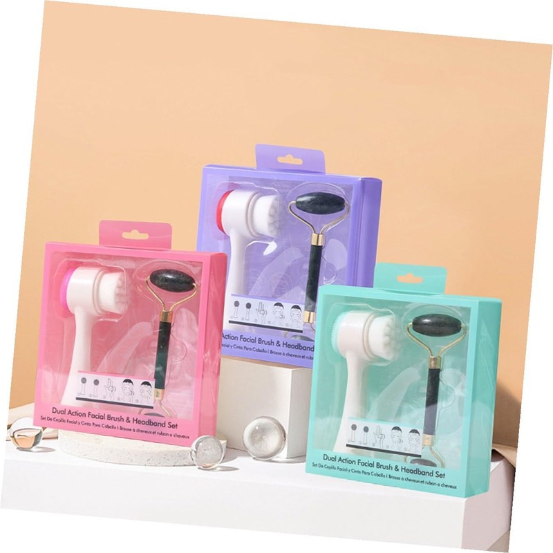 2piezas y Rodillo De Masaje Kit De Limpieza Facial Profesional