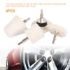 4pcs Polishing Buffing Pad Buffing Wheel Drill Kit Mop Cone