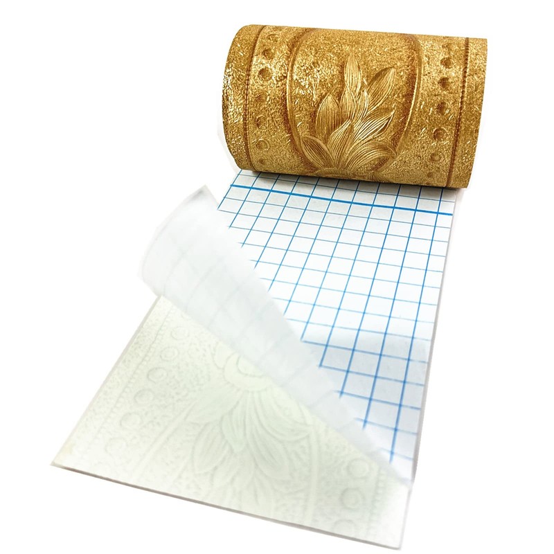 Moyishi 5 Meters Royal Peony 3D Peel and Stick Waterproof