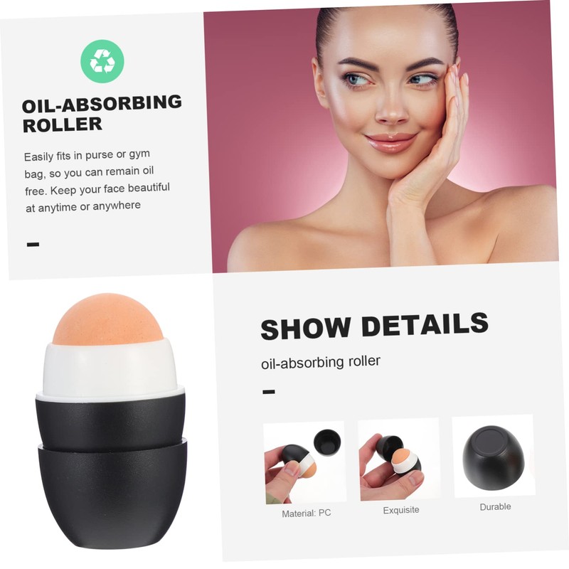 Angoily Angoily Portable Volcanic Stone Face Roller Simple Volcanic Stone
