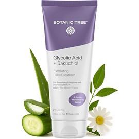 Botanic Tree Gel Exfoliante Facial Con Bakuchiol Y Ácido Glicólico Para Pieles Sensibles Exfolia Suavemente Con Bakuchiol Y Ácido Glicólico,...       