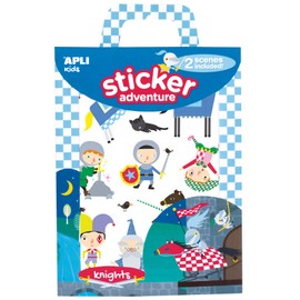 APLI Kids 16765 Sticker Adventure Set Knight