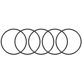 uxcell Nitrile Rubber O-Rings 65mm OD 60.2mm ID 2.4mm Width, Metric Sealing Gasket for Automotive Machine Plumbing, Pack of 5