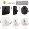 uksunvi LED Reading Lamp Wall Lamp USB Type-C Two Charging