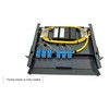 Telecom Specialties Fiber Optic 1RU Rack Mount Patch Panel Enclosure
