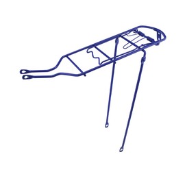 Fenix Cycles Steel 26" Bike Rear Rack Bicycle Carrier, 6 3/8in W x 19 1/2in L, (Blue)