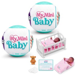5 Surprise 77548 Series 1, 2 Pack Mystery Mini Baby, 2 Capsule