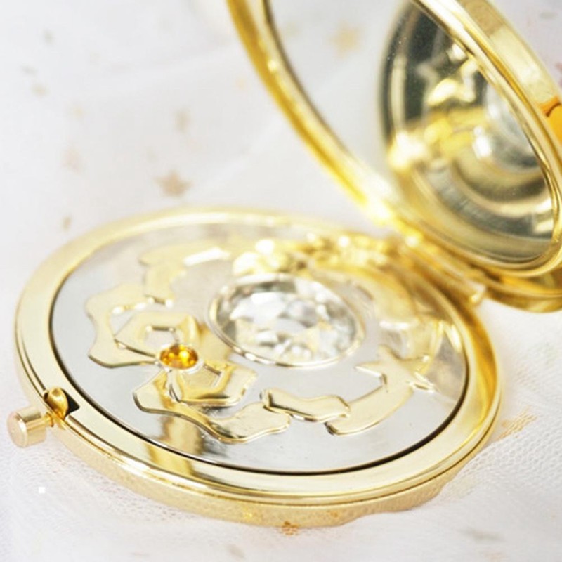 Anime Makeup Mirror Star Crystal Star Cosmetic Makeup Folded Mirror