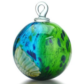 4" Hanging Gazing Balls for Gardens Decorative Outdoor Hand-Blown Glass Ornament Friendship Balls Witch Ball