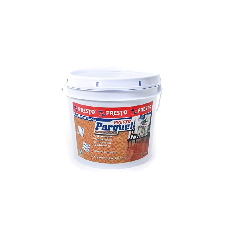 PEGAMENTO PARA PISO PRESTO PARQUET BASE AGUA (4 KG)