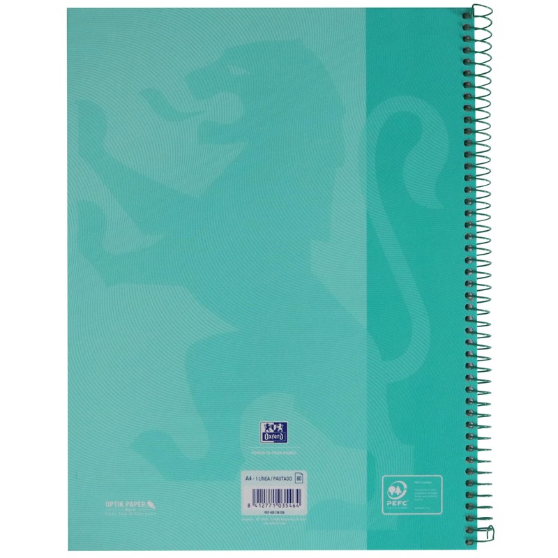 Oxford A4 European Book 1, lined, 160 pages with coloured
