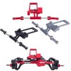 SCX10 III Servo Mount,CNC BAT Servo Mount with Simulation Hydraulic