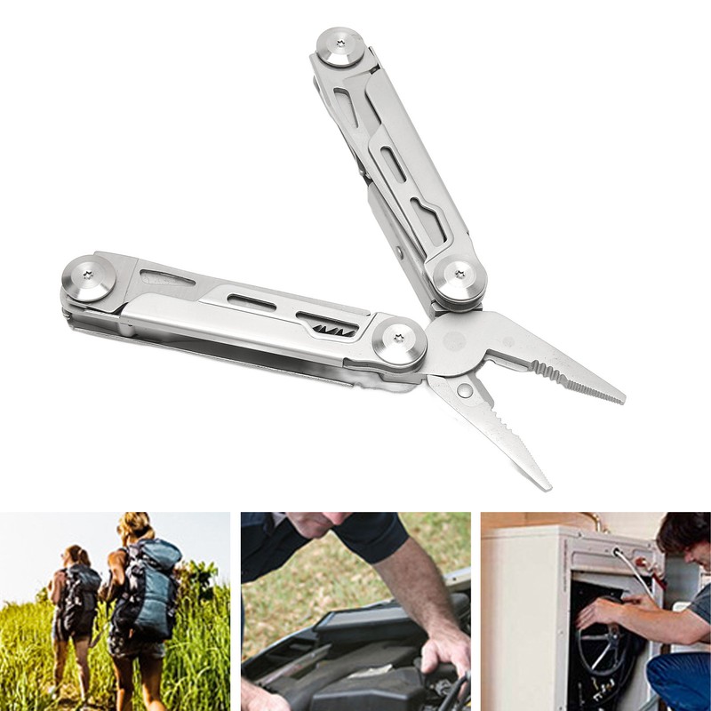 Multitool Wrench 13 Tools Stainless Steel High Hardness Effort Saving
