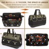 FASTECH 20-inch Wide Mouth Tool Bag with Water Proof Molded
