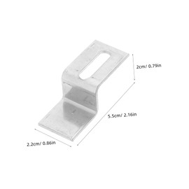 Operitacx Undermount Sink Clips with Mounting Brackets Made of Sturdy Undermount Sink Brackets for Granite and Stone Tableware Easy Installation Suitable for Narrow Kitchen Cabinets
