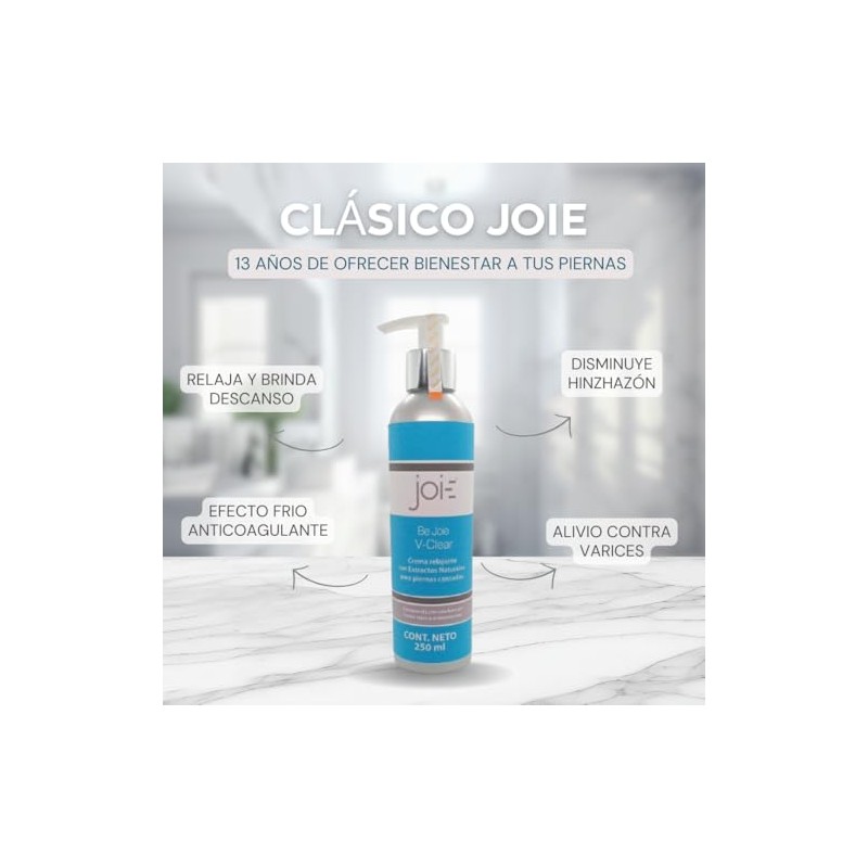 Be Joie V Clear Crema para Piernas Cansadas