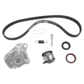 Timing Belt Water Pump Kit WP312K1A Fits 2001-2005 Honda Civic/Acura EL l4 1.7L Replace Olds or Damages