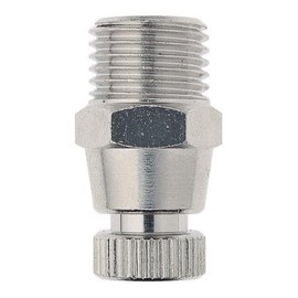Condensate Drain KA 1014, Outer Diameter G 1/4 Inch Nickel-Plated Brass Silver Water Drain