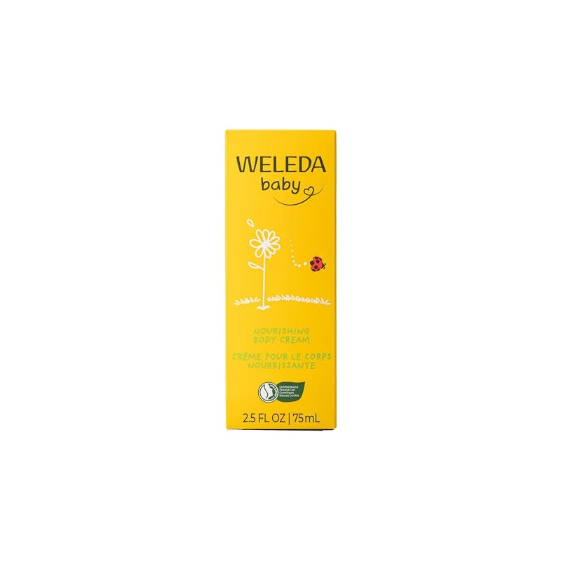 Weleda Calendula Body Cream, 2.5 Fluid Ounce