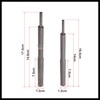Hihaha 2pcs Dark Gray Universal Valve Guide Remover Grinding Stick