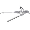 Wideskall 3-in-1 Class Can Opener with Bottle Opener Tapper Silver