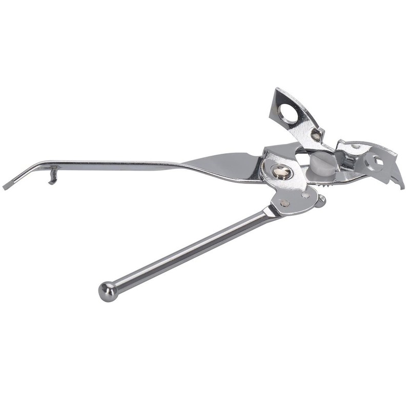 Wideskall 3-in-1 Class Can Opener with Bottle Opener Tapper Silver