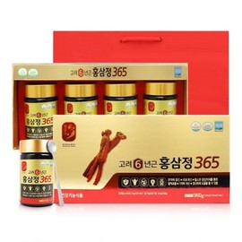 Hansamsu Goryeo 6-Year-Old Red Ginseng Extract 365, 240g 4 Bottles