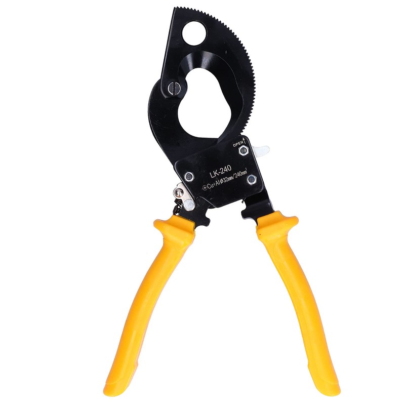 Cable Cutter Ratchet Cable Cutter Mechanical Tool Gear Plastic Cable