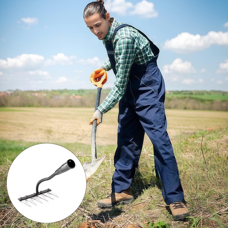 Heavy Duty Rake, Landscaping Rake, Suitable for horticulturists and friends
