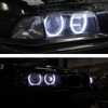 jingfei 4Pcs White Headlight CCFL LED Angel Eyes Kit Ring