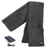 ActionHeat 5V Battery Heated Fleece Scarf with Built-in Heating Panels,