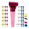 Relaxdays 50 x Party Blushes Children's Birthday Party Pack Noisemaker