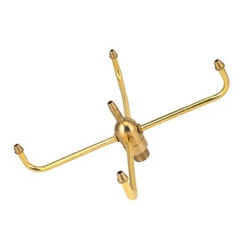 SEIWEI Messing Springbrunnen Brunnen Düsen, 1/2 Zoll Innengewinde und 3/4 Zoll Außengewinde Rotierende Sprinkler Rotationsventil für Park Garten Hotel