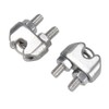 DOUSYU SUS304 M2 M3 Wire Clips, 0.08 inch (2 mm),