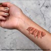 4 x 'Tardigrade' Temporary Tattoos - Water Resistant, Skin-Safe, Non-Toxic