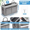Berlune 6 Pcs Wall Hanging Storage Bag Wall Organizer Bag