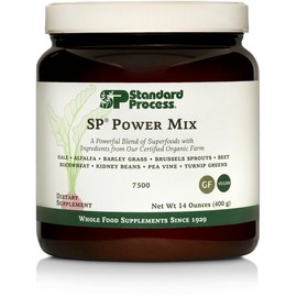 Standard Process SP Power Mix, Plant-based Superfood Powder, 14 oz, 30-Day Supply