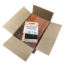 Pumie Flexi-Scour - Bulk Saver Pack of 48 - Flexible Scrubbing Screen for Household Cleaning, 5.5" x 4", Abrasive Grit Cleaning Screen, Clean Grills, Remove Carbon, Rust and Scale, Pack of 48