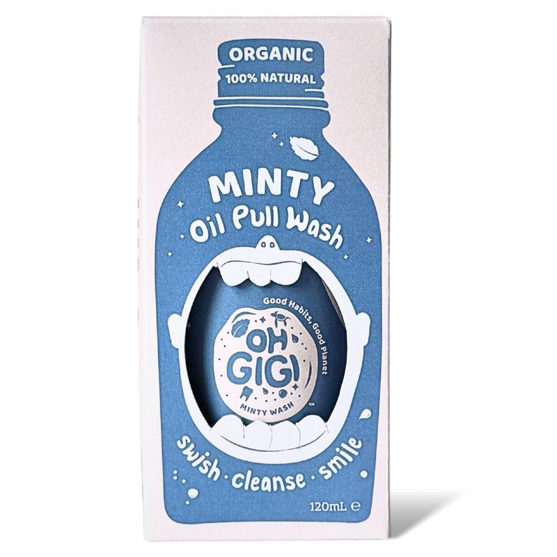 OhGiGi Oil Pull - Minty Wash 120ml