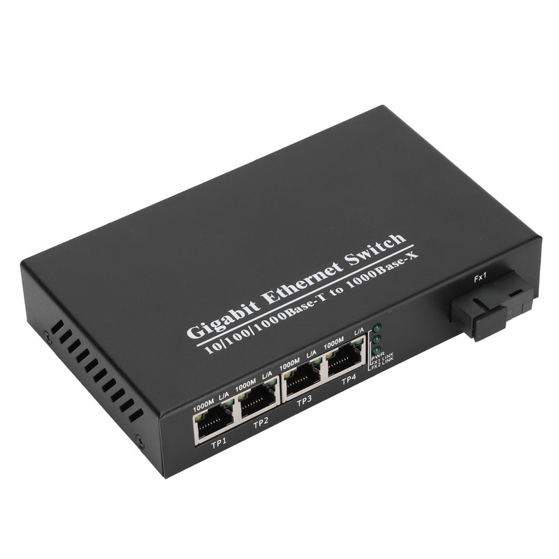 4 Ports Gigabit Ethernet Switch TBCMC3714ES20A Plug Play Stable Sturdy