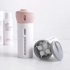Botella Dispensador Shampoo Crema Viajes 4in1 Portatil