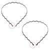 Unisex Face Wash (Wire Headband Type A) Wave Hairband Men Women / 남여공용 세안 세수 (철사 머리띠 A타입) 웨이브 헤어밴드 남자 여자