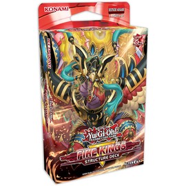 Yu-Gi-Oh! TRADING CARD GAME Structure Deck Revamped Fire Kings German Edition 1st Edition Red