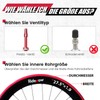RideNow TPU MTB Inner Tube 27.5 Inch FV45 mm Metal