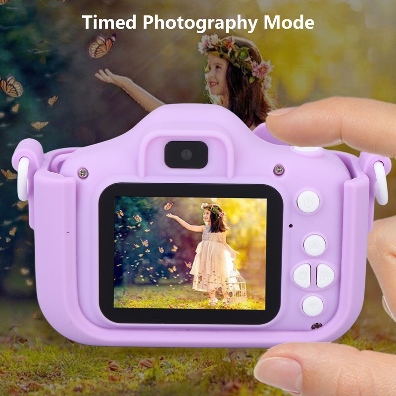 Kids Camera Cute Dual Lens Auto Focus Photography Video Recording