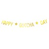 Etaredkj Happy Gotcha Day Banner, Pet Adoption Party Decorations Supplies,